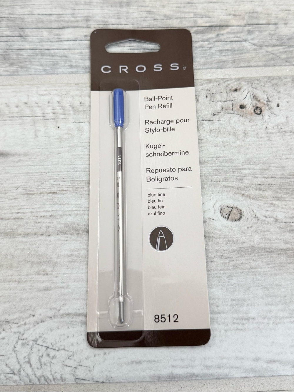 Cross Ballpoint Pen Refill Blue Fine